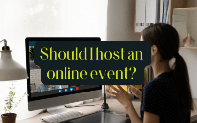 Should I host an online event? 